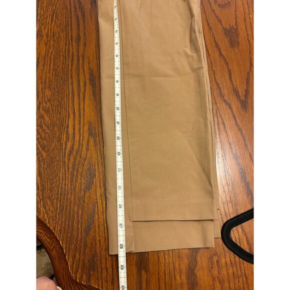 Lafayette 148 Manhattan Ankle Step Hem Khaki Pants Size 6 - Picture 6 of 6